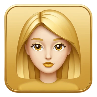 square icon depicting fashion sticker
