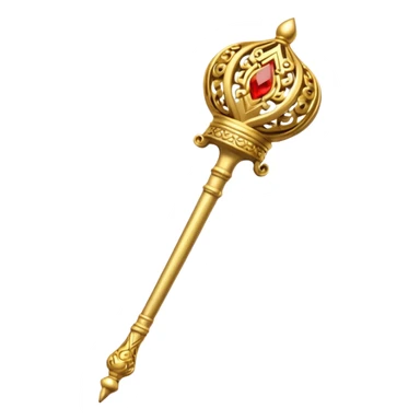 buddhist scepter sticker