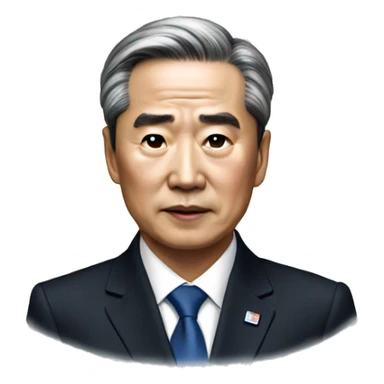 korean president  sticker