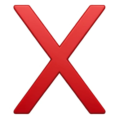 Make an x out sign over the name Nate sticker