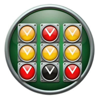 mac os icon rotation retro traffic signal arrows rotating sticker