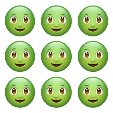 make green colur search  emoji sticker