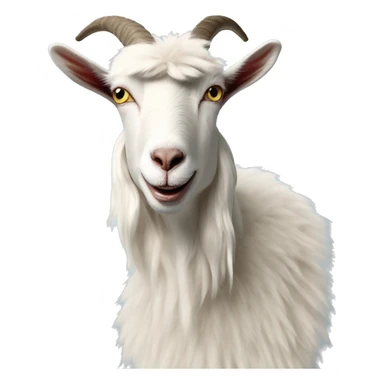 Goat puffy coat driving 2024 hummerEV sticker