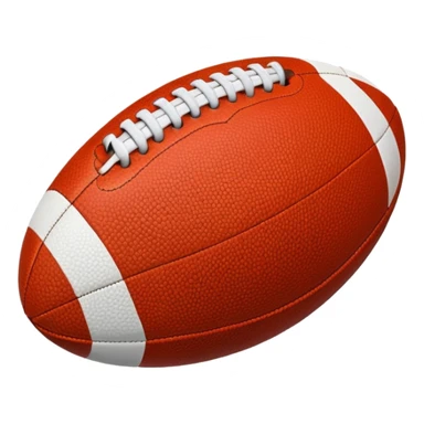 red football ball  sticker