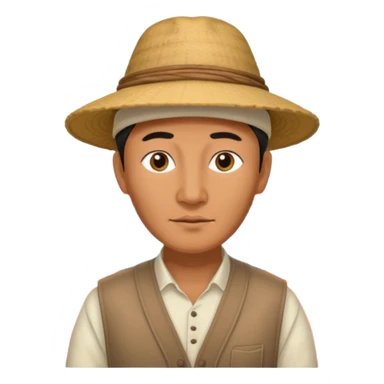 kyrgyz man trading cars sticker