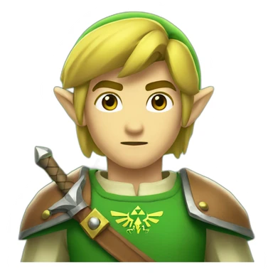 Link from Legend of Zelda sticker