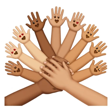 replace the ice cream with the numbers 6 and 7 holding his hands doing this emoji 🫴 and the left is the same emoji but flipped sideways then make the emojis 6️⃣7️⃣ go in each so six gos in the left hand and seven goes in the right hand sticker