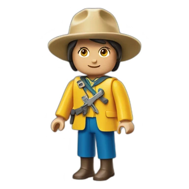 Playmobil sticker