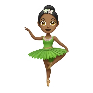 bailarina de hula sticker