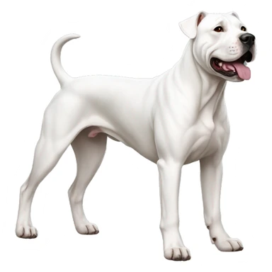 Dogo Argentino Dog Breed Full Body sticker