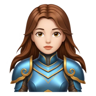 medieval future woman sticker