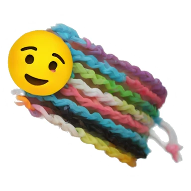 Friendship plastic bracelet sticker