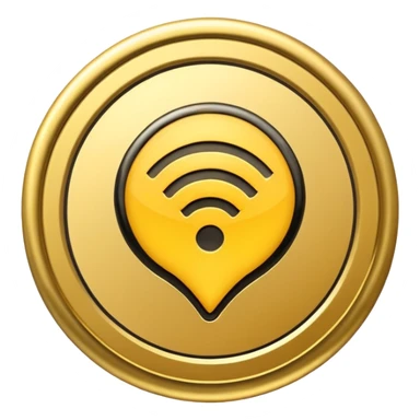 wifi coin  sticker