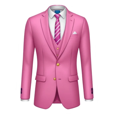 Rugby Fashion sort suit pink without man sticker