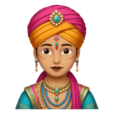 Rajasthan culture sticker