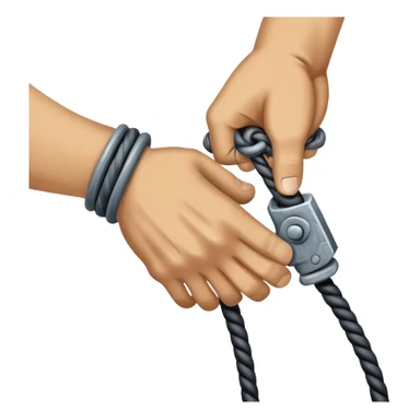 Cowboys hand pulling in cable sticker