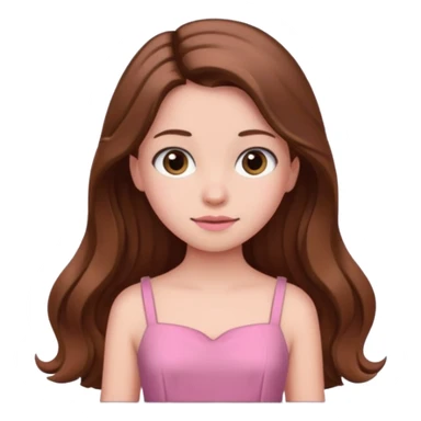 pink girly framed photo of a girl sticker