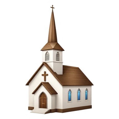country church sticker