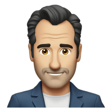 Jean dujardin sticker