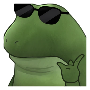 Gorilla mixed with avocado sticker