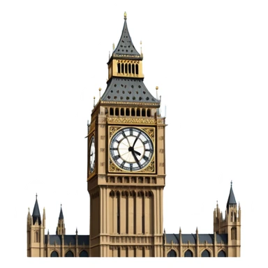 big ben london sticker