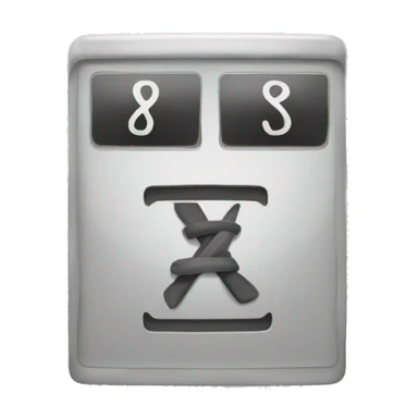 Draw a scale with blinking text 99.8kg sticker