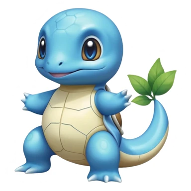 Shiny Exotic Dratini-Squirtle-Chikorita-Hybrid-Creature sticker