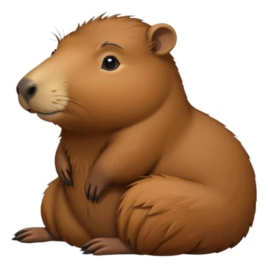 Capibara sticker
