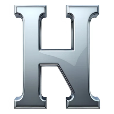 Add a H letter in center sticker