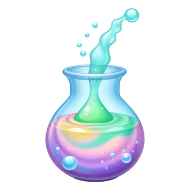 Magic pastel potion sticker
