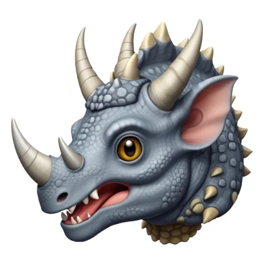 Triceratops sticker