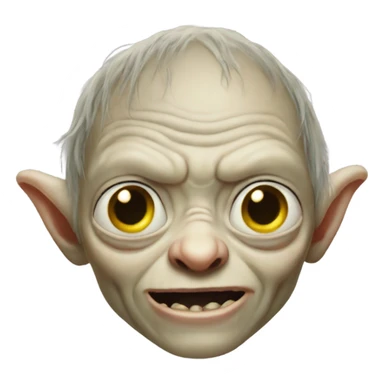 Gollum musk sticker