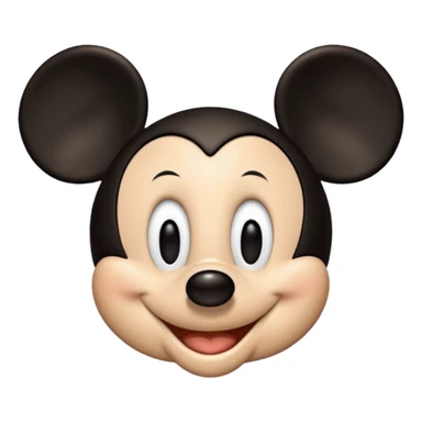 Mickey Mouse says good morning sticker