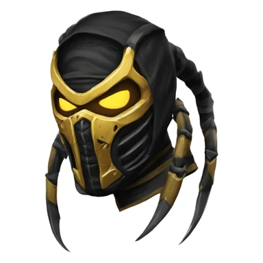 Scorpion mortal kombat sticker