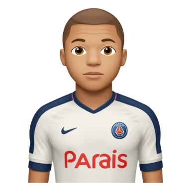 Mbappe's huge belly is bursting at the seams when it comes to PSG's kit sticker