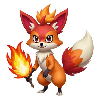 Braixen-Combusken-Zorua-fusion sticker
