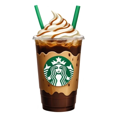 Starbucks iced coffee with Dubai chivalry bar with green filling and burn Khalifa  sticker