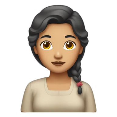 Pilipino woman sticker