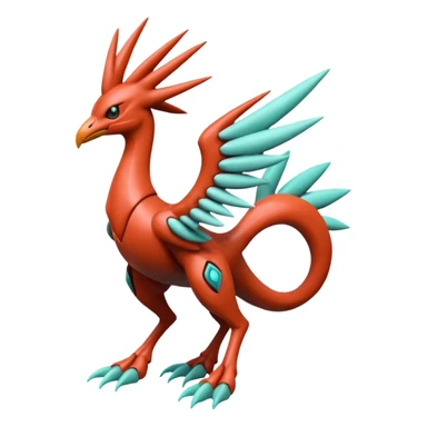 Inteleon-Chocobo-Scizor-Deoxys-Bisharp-Pokémon-Fusion, full body sticker