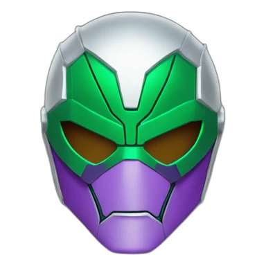 Mysterio marvel mask sticker
