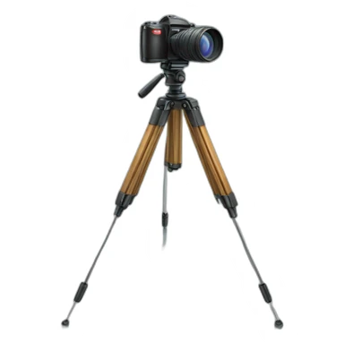camera with tripod sticker
