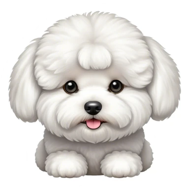 bichon frise sticker