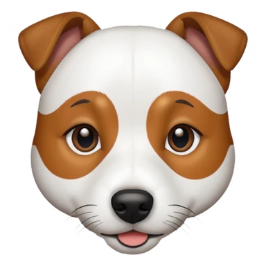 Black Jack Russell  sticker