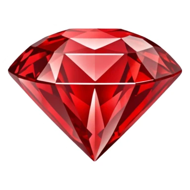 Red Diamond Crystal with "RED" written in the center sticker