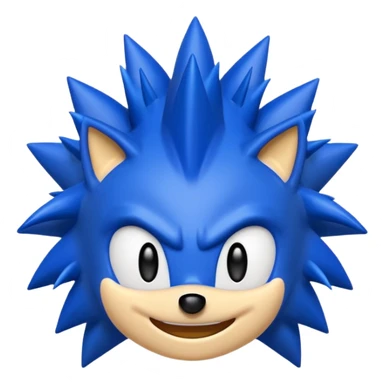 Faz o emoji de sonic sticker