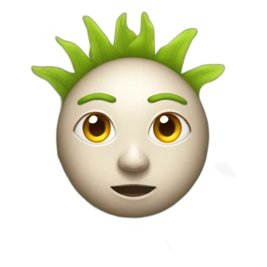 Soleil fusée sticker