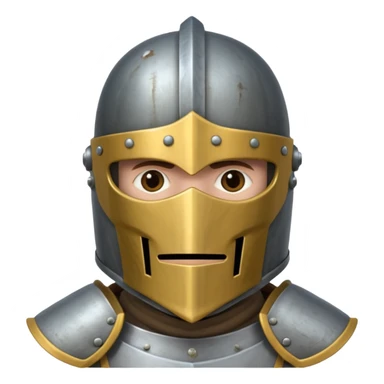Monty pyton knight with full face covered helmet sticker