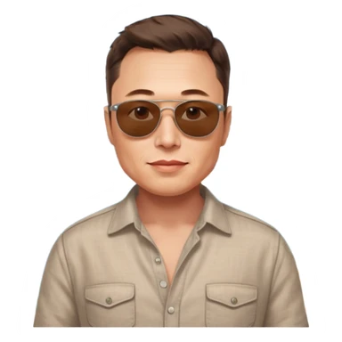 elon musk in lisbon portugal sticker