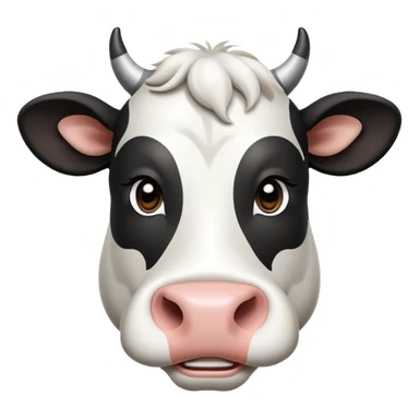 cinematic-noble-black-and-white-cow-portrait-emoji,-poised-and-regal,-with-a-large,-sturdy-build-and-a-striking,-well-groomed-coat-of-pure-black-accented-by-crisp-white-patches,-deep-set-soulful-brown-eyes,-simplified-yet-sharp-and-sophisticated sticker