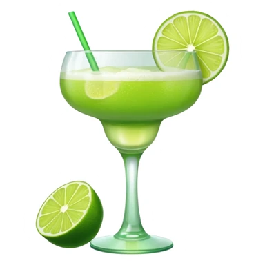 Mach mir einen Lime Sour Cocktail und nimm ein schönes glas sticker